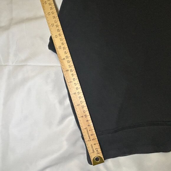 J.Crew Shorts Cut-Off Hem Relaxed Fit Drawstring Waist Stretchable Black W Small - Picture 8 of 11